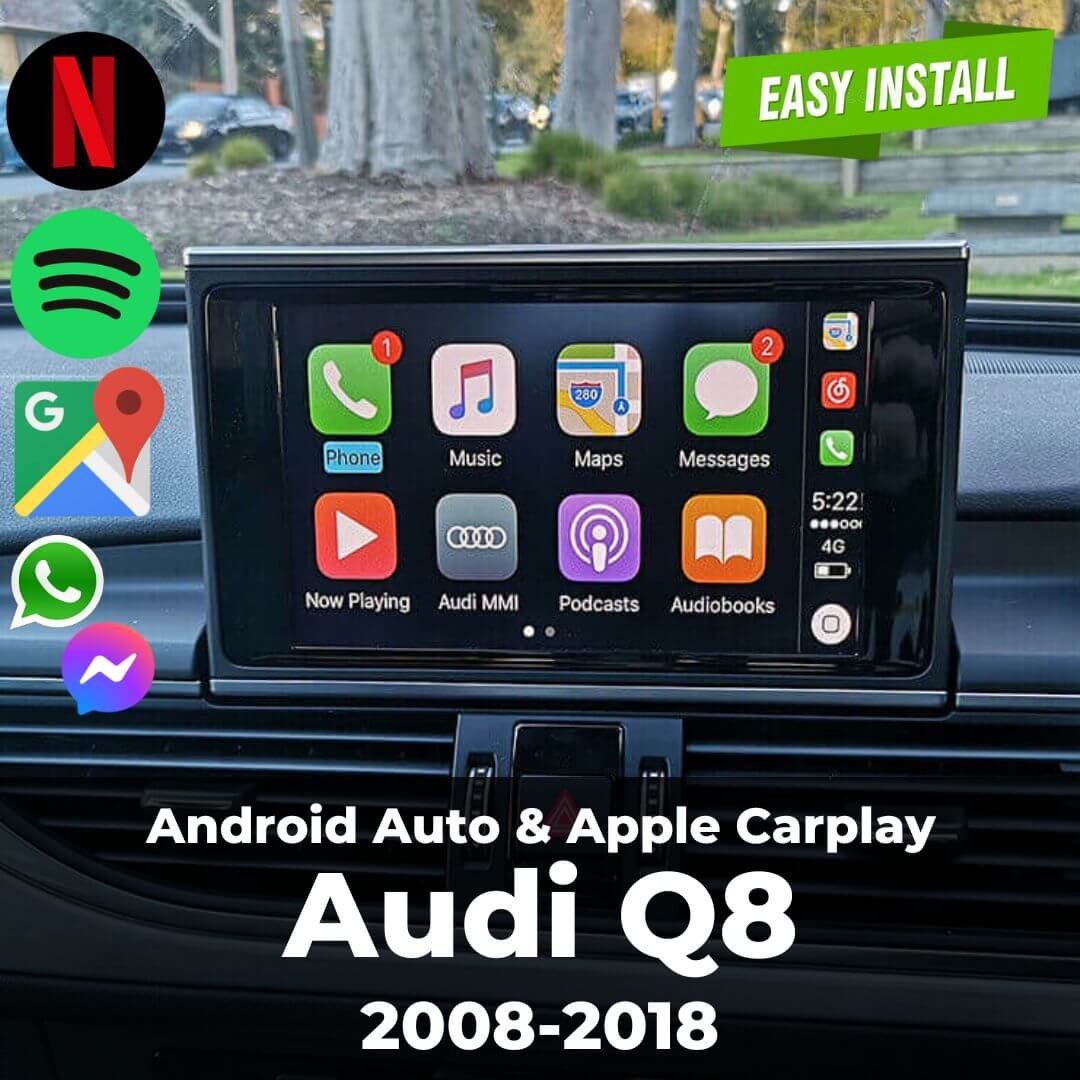 Audi Q8 Apple CarPlay & Android Auto Upgrade Module