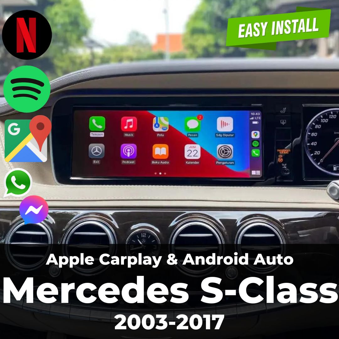 E Class Wireless Apple CarPlay / Android Auto Integration. - The