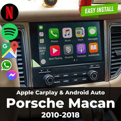 Apple Carplay & Android Auto Module for Porsche Macan