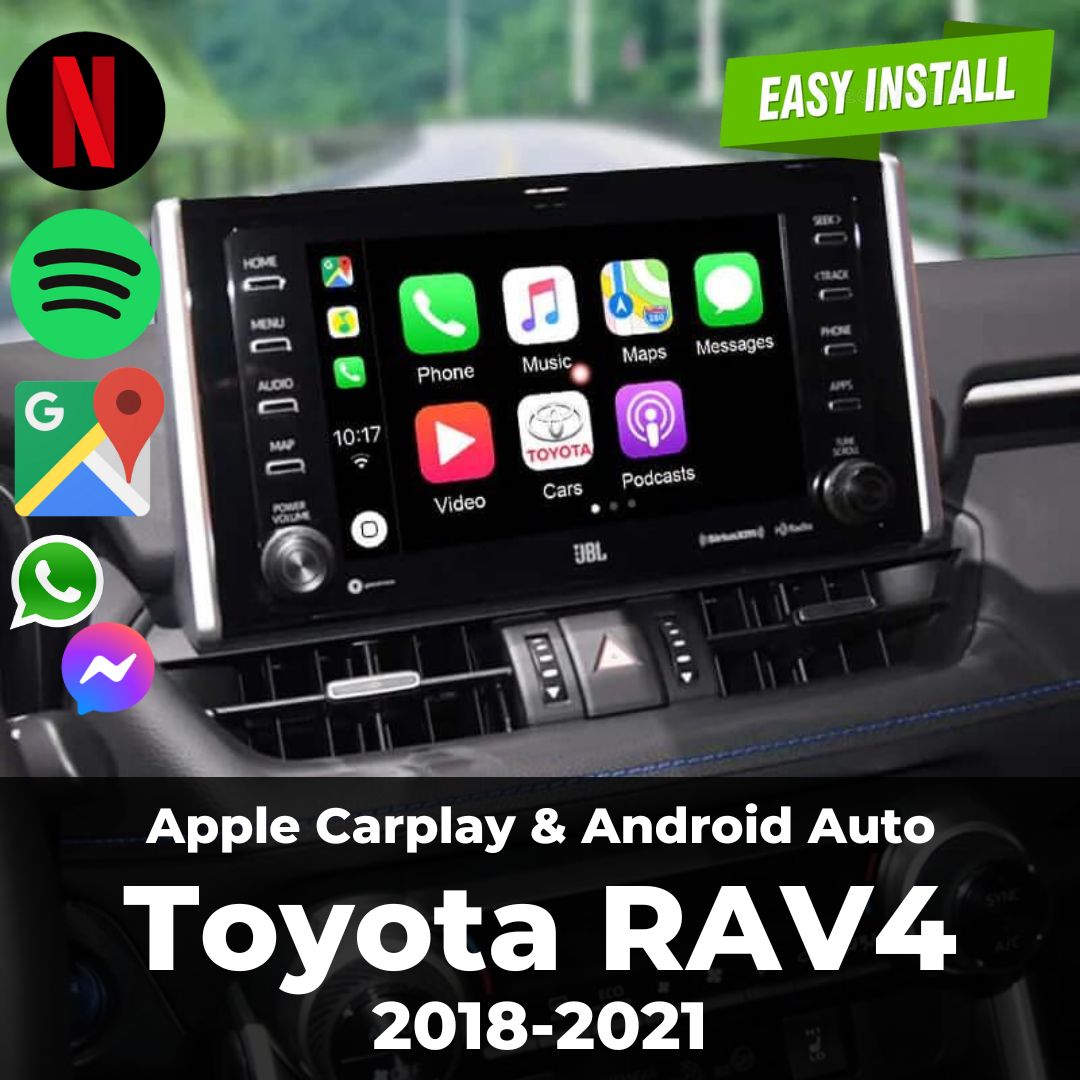 Toyota RAV4 | HQ Carplay Module at Lowest Price – Merge Screens