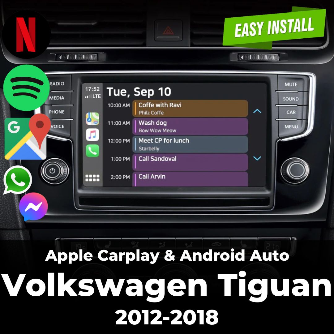 Volkswagen Passat 2012-2017 | Apple Carplay & Android Auto Screen