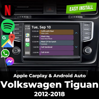 Apple Carplay & Android Auto Module for Volkswagen Tiguan
