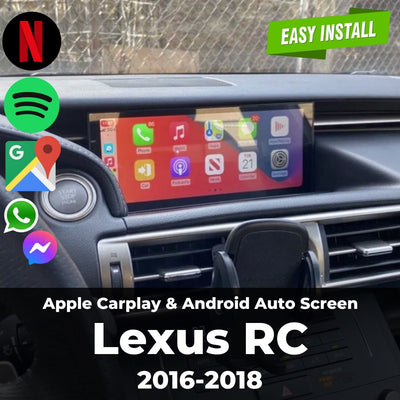 Apple Carplay & Android Auto Screen for Lexus RC 