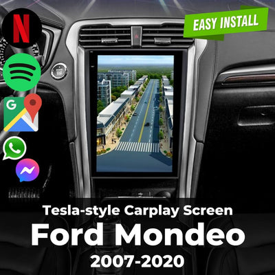 Tesla-style Carplay Screen for Ford Mondeo