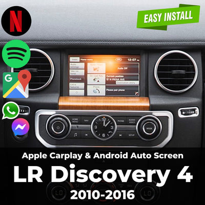 Apple Carplay & Android Auto Screen for Land Rover Discovery  4