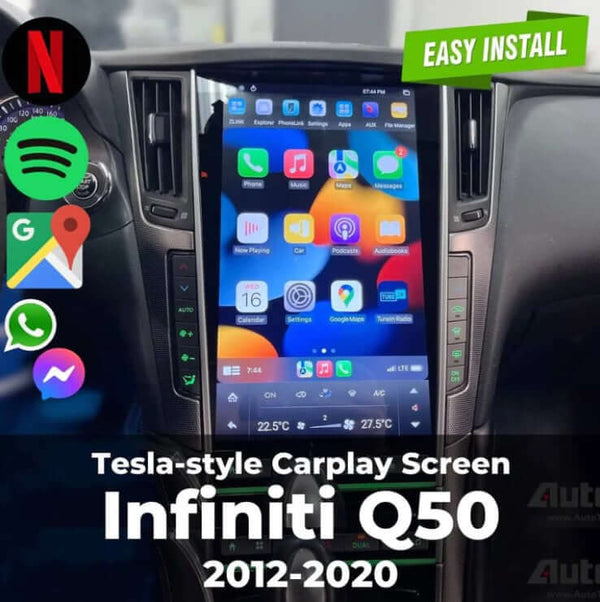 Is the Tesla-Style CarPlay Screen available for Infiniti Q50 2012-2020?