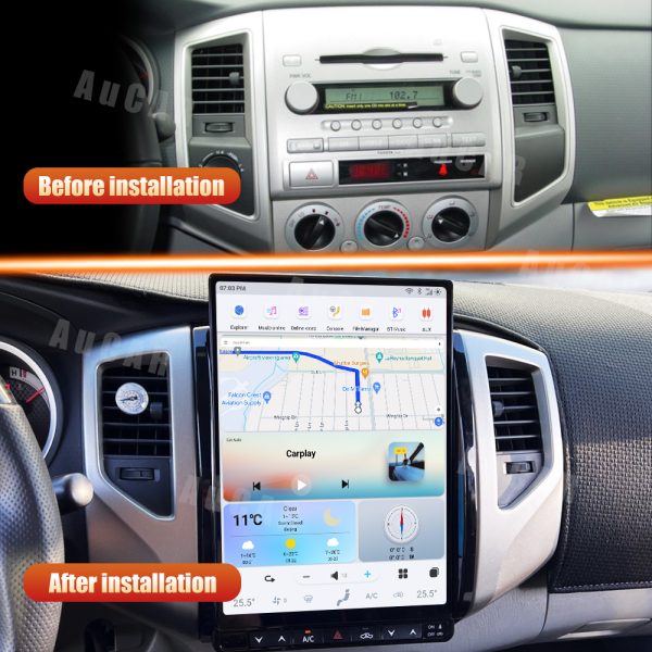 Touch Screen Toyota Tacoma Tesla Screen Upgrade