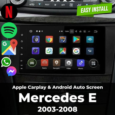 Apple Carplay & Android Auto Screen for Mercedes E