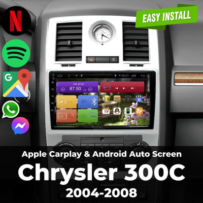 Apple Carplay & Android Auto Screen for Chrysler 300C