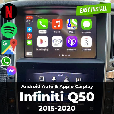 Apple Carplay & Android Auto Module for Infiniti Q50