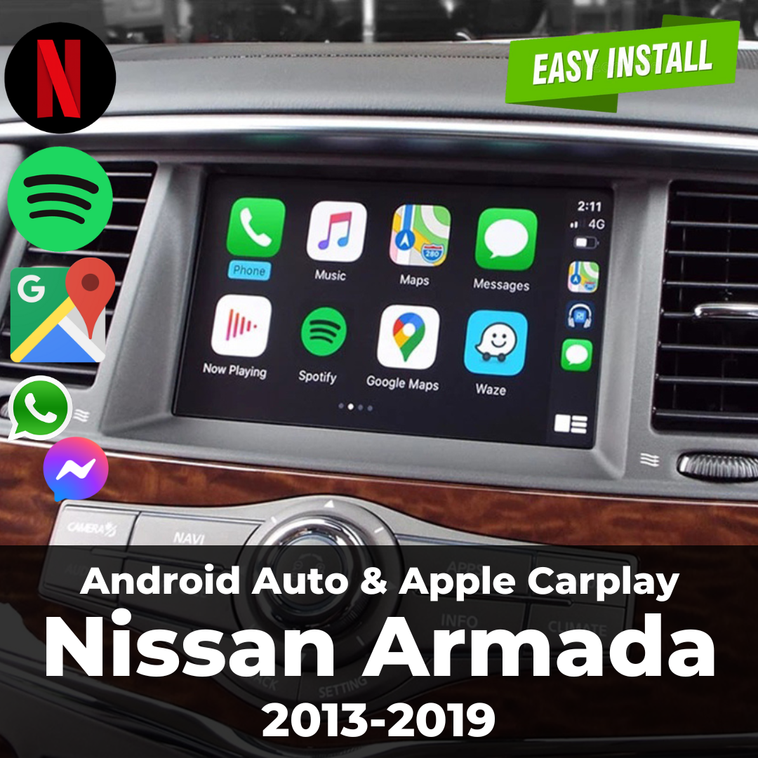 Apple Carplay & Android Auto Module for Nissan Armada