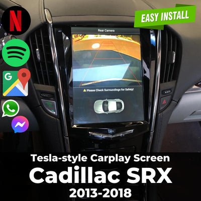 Cadillac SRX 2013-2018 | Tesla-style Apple Carplay Screen