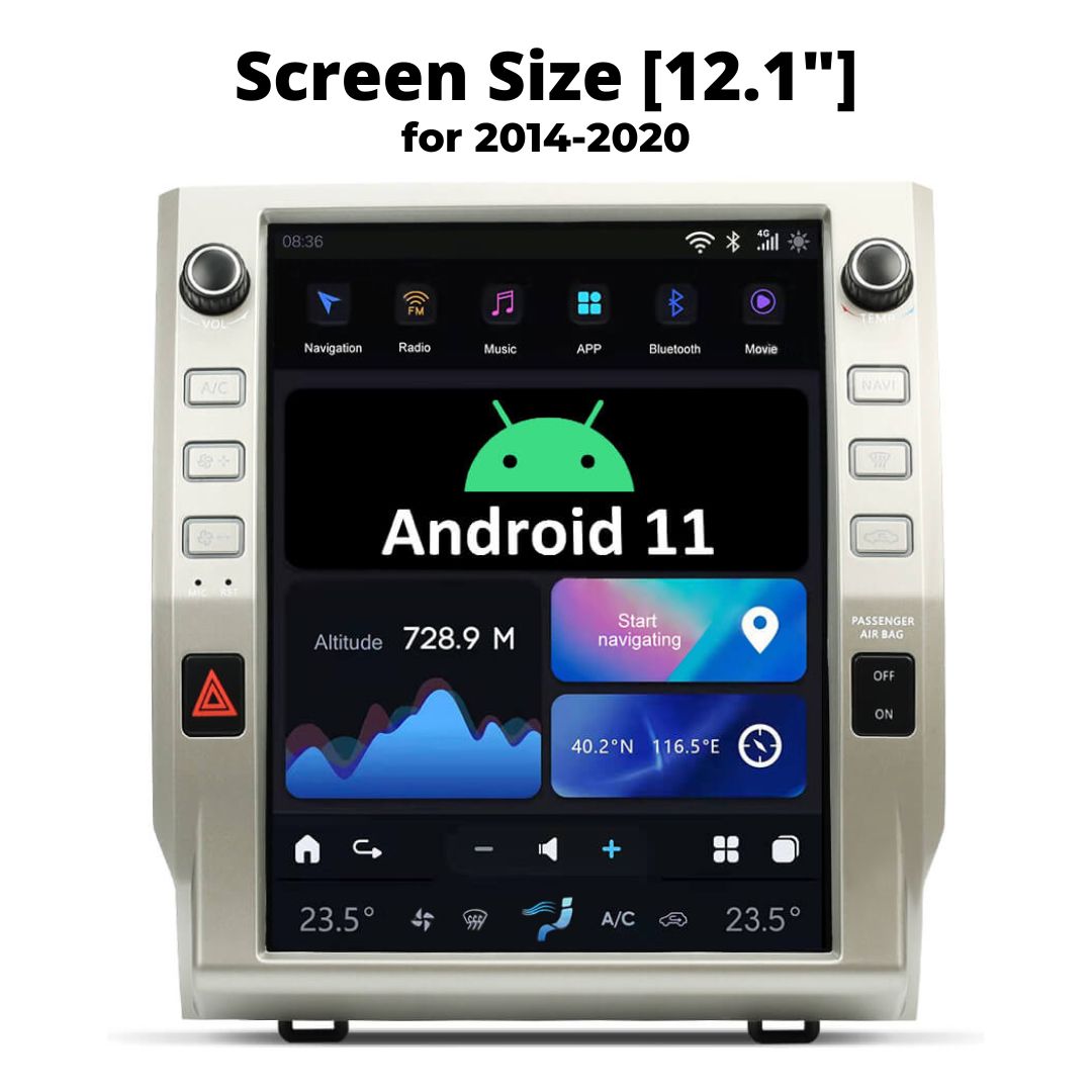 Toyota Tundra Tesla Screen Premium Upgrade