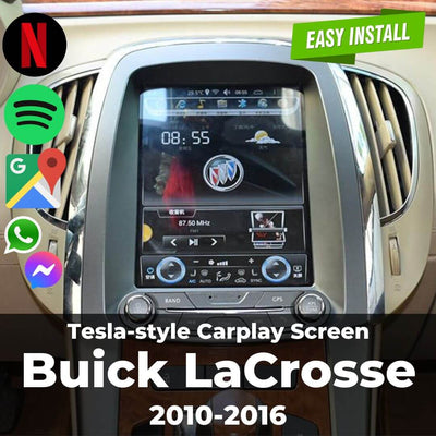 Tesla-style Carplay Screen for Buick LaCrosse