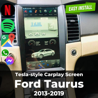 Tesla-style Carplay Screen for Ford Taurus