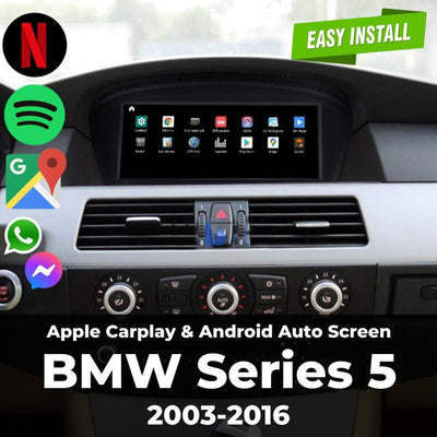 Apple Carplay & Android Auto Screen for BMW Series 5