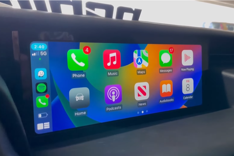 Entertainmentsystem: Alpines Carplay-und Android-Auto-Display ist