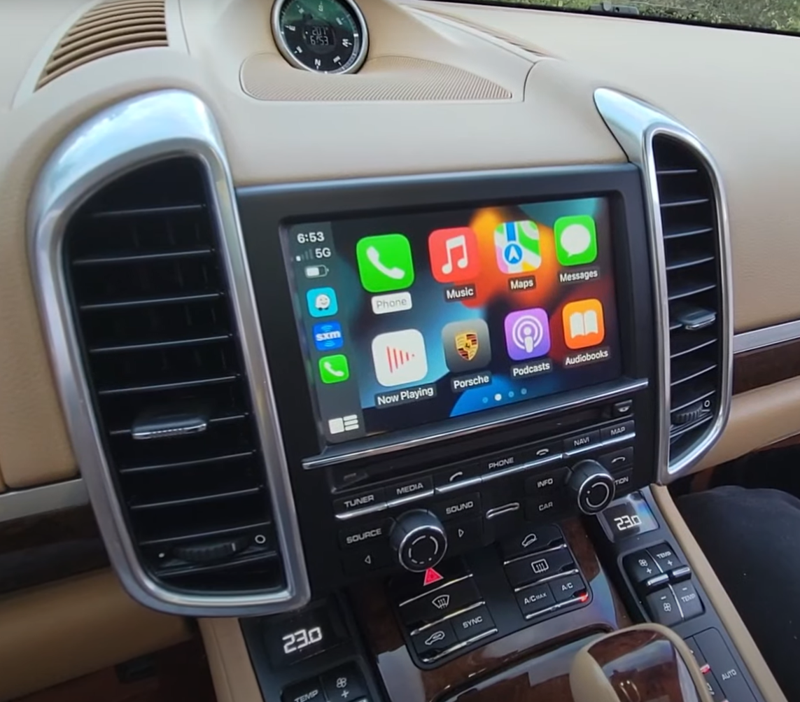 Porsche Cayenne Apple CarPlay & Android Auto Upgrade