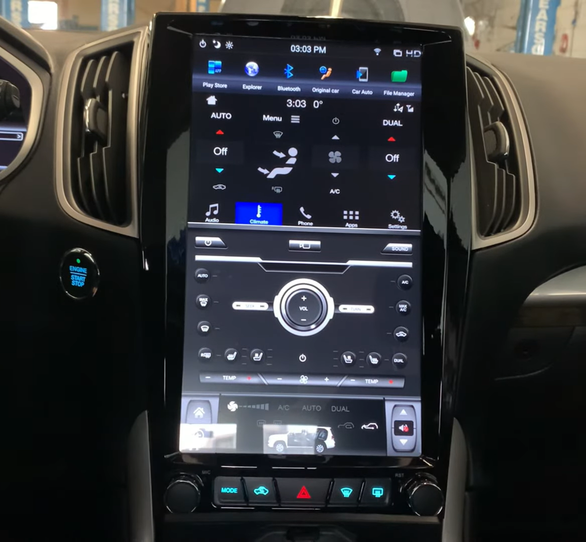 Ford Edge 2015-2019 | Tesla-style Apple Carplay Screen