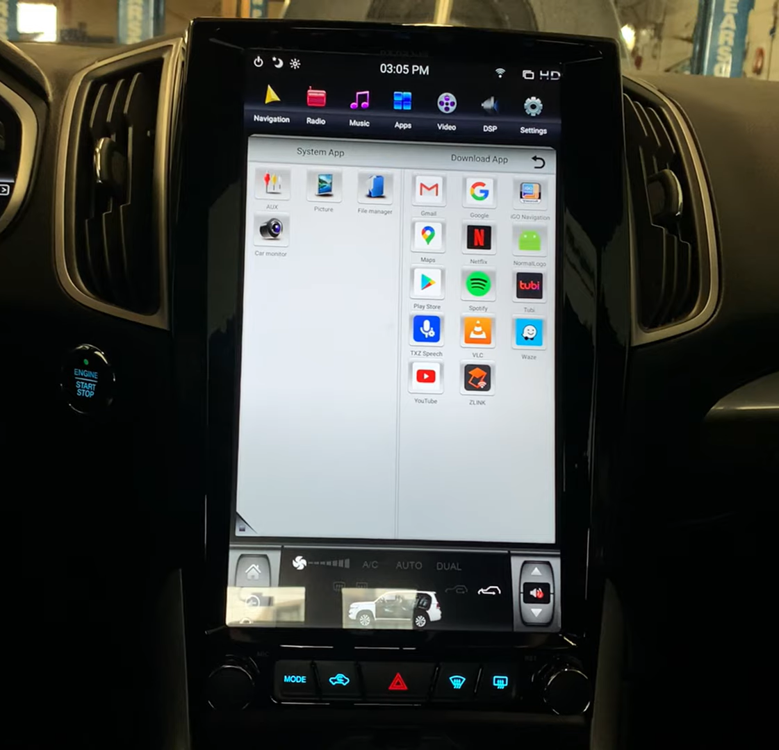 Ford Edge 2015-2019 | Tesla-style Apple Carplay Screen