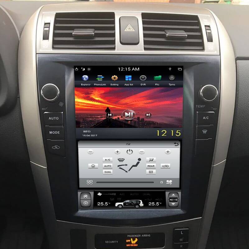 Touch Screen Radio - Toyota Corolla Tesla Screen Upgrade