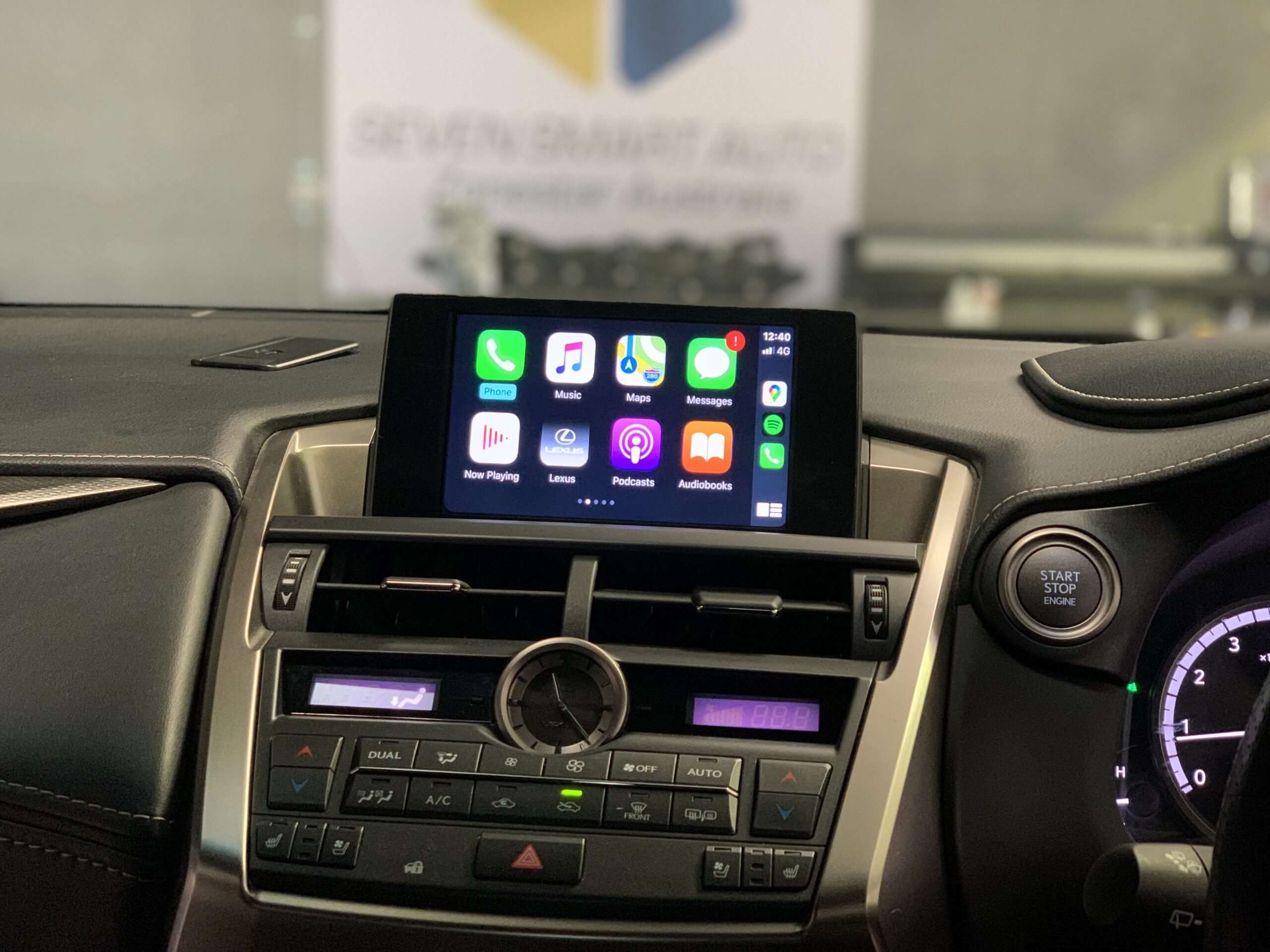 Installed Apple Carplay & Android Auto Module on an Lexus NX