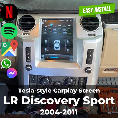 Tesla-style Carplay Screen for Land Rover Discovery Sport