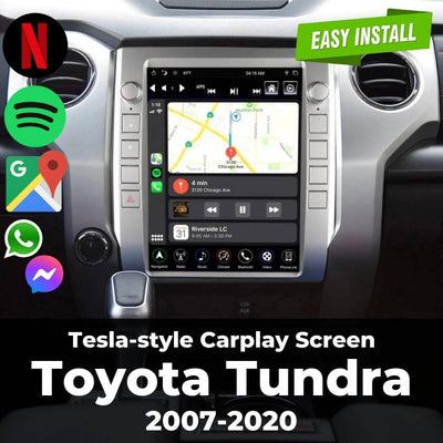 Tesla-style Carplay Screen for Toyota Tundra