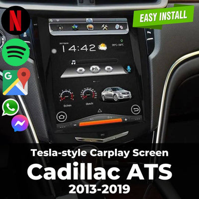 Tesla-style Carplay Screen for Cadillac AST