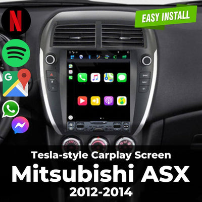 Tesla-style Carplay Screen for Mitsubishi ASX