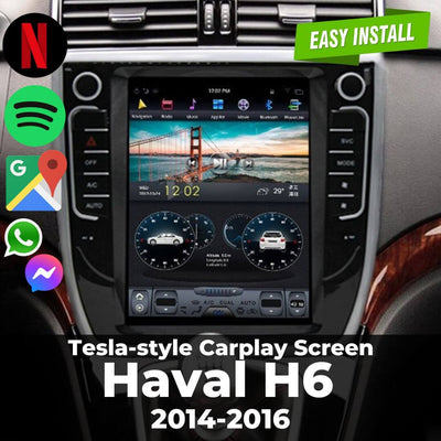 Tesla-style Carplay Screen for Haval H6