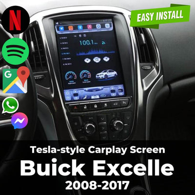 Tesla-style Carplay Screen for Buick Excelle