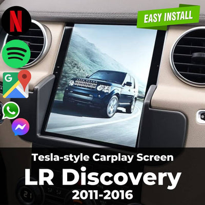Tesla-style Carplay Screen for Land Rover Discovery