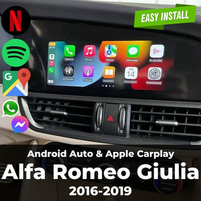 Apple Carplay & Android Auto Module for Alfa Romeo Giulia