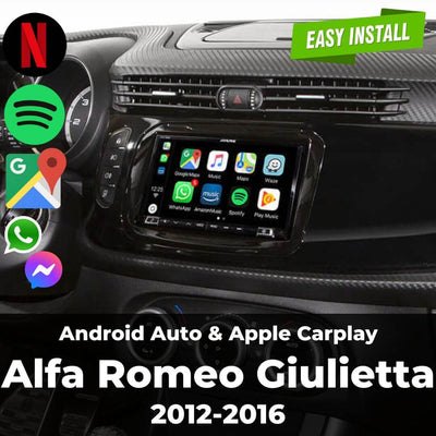 Apple Carplay & Android Auto Module for Alfa Romeo Giulietta