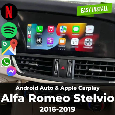 Apple Carplay & Android Auto Module for Alfa Romeo Stelvio