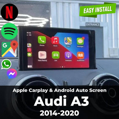 Apple Carplay & Android Auto Screen for Audi A3