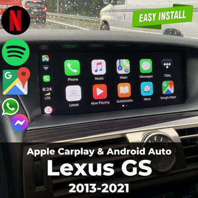 Installed Apple Carplay & Android Auto Module on an Lexus GS