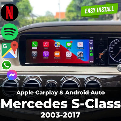 Apple Carplay & Android Auto Module for Mercedes S-Class