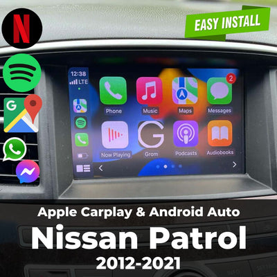 Apple Carplay & Android Auto Module for Nissan Patrol