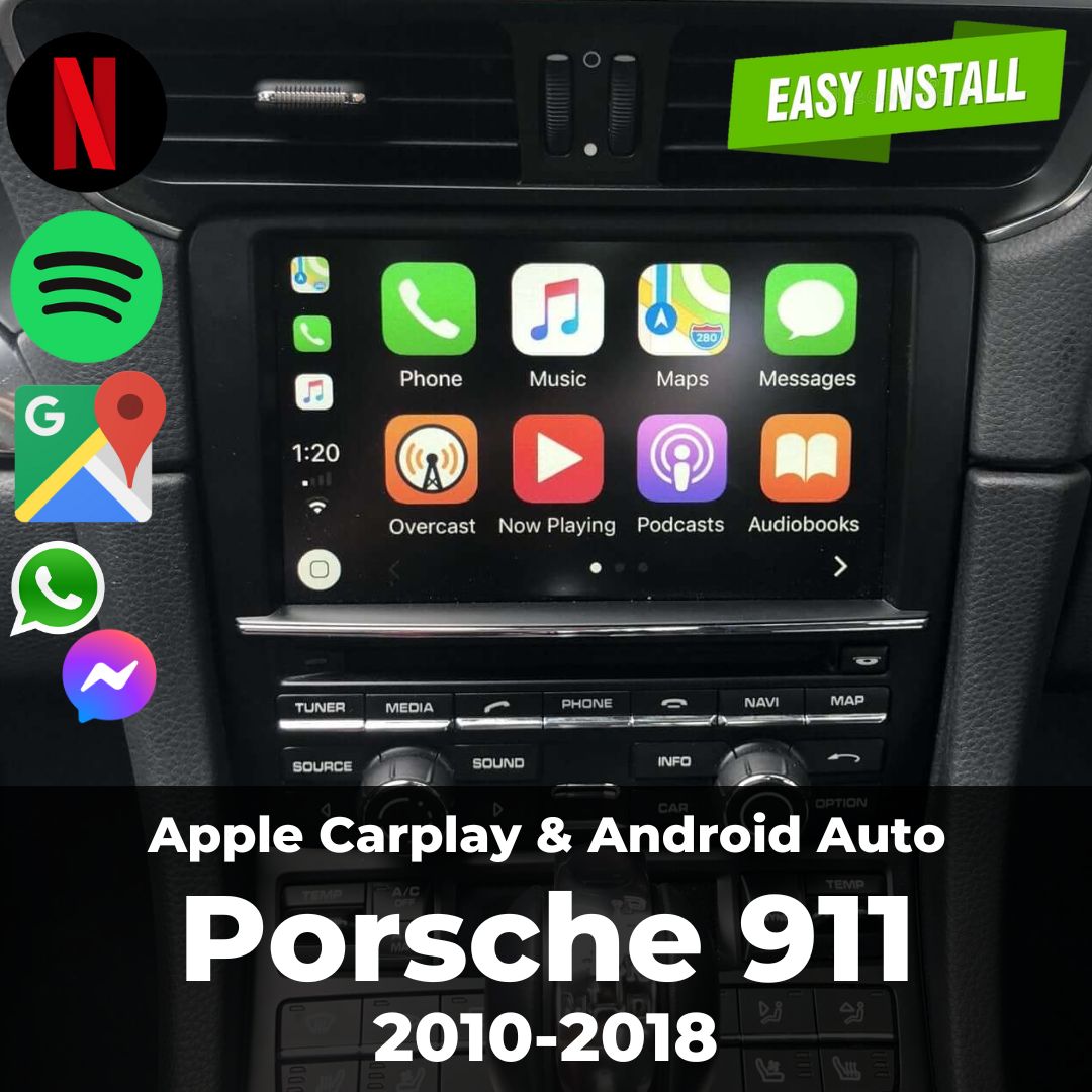 Apple Carplay & Android Auto Module for Porsche 911