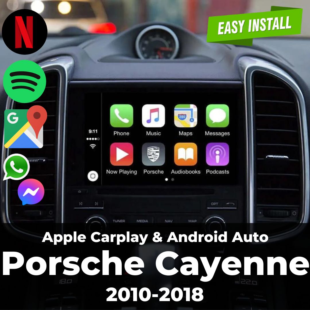 Porsche Cayenne Apple CarPlay & Android Auto Upgrade