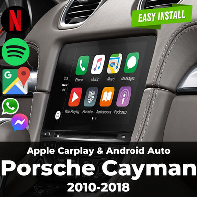 Apple Carplay & Android Auto Module for Porsche Cayman