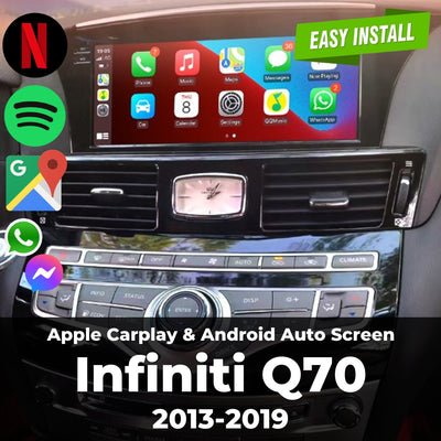 Apple Carplay & Android Auto Screen for Infiniti Q70