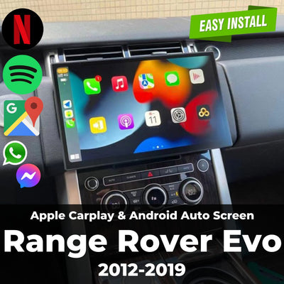 Apple Carplay & Android Auto Screen for Range Rover Evo