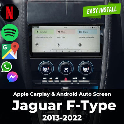 Apple Carplay & Android Auto Screen for Jaguar F-Type