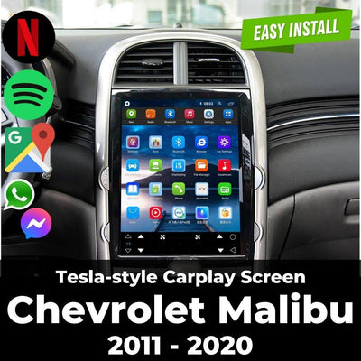 Tesla-style Carplay Screen for Chevrolet Malibu