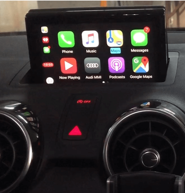 Installed Apple Carplay & Android Auto Module on a Audi A3