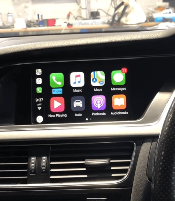 Installed Apple Carplay & Android Auto Module on an Audi A4