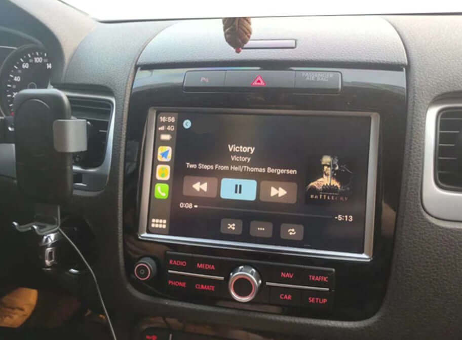 Installed Apple Carplay & Android Auto Module on an Volkswagen Touareg